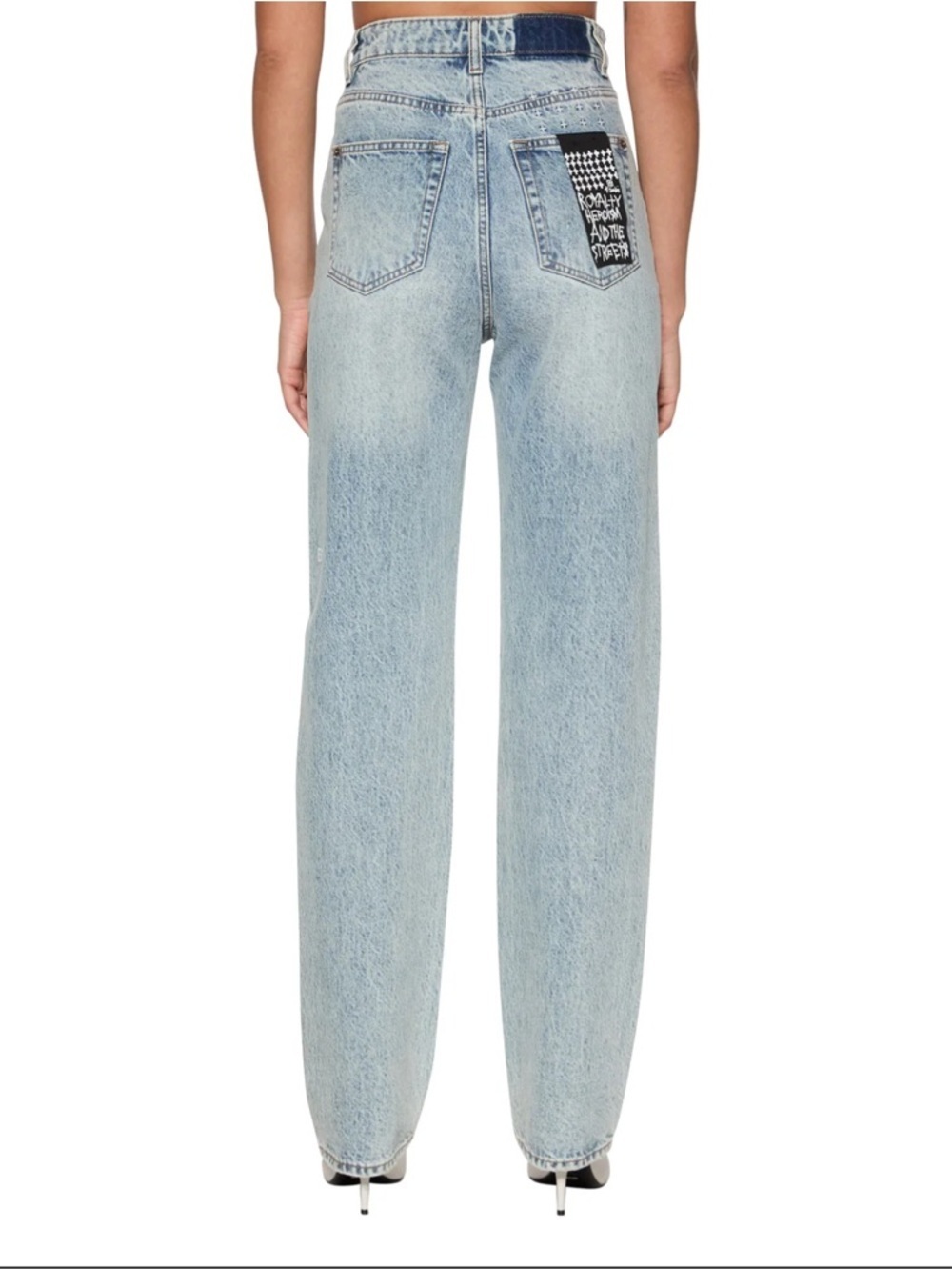 Ksubi Playback Karma Light Wash Straight-Leg Women’s Jeans 30